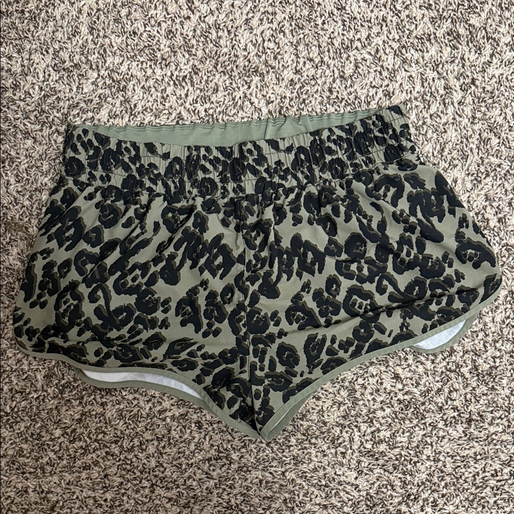 Leopard Print Women's Sleep Shorts